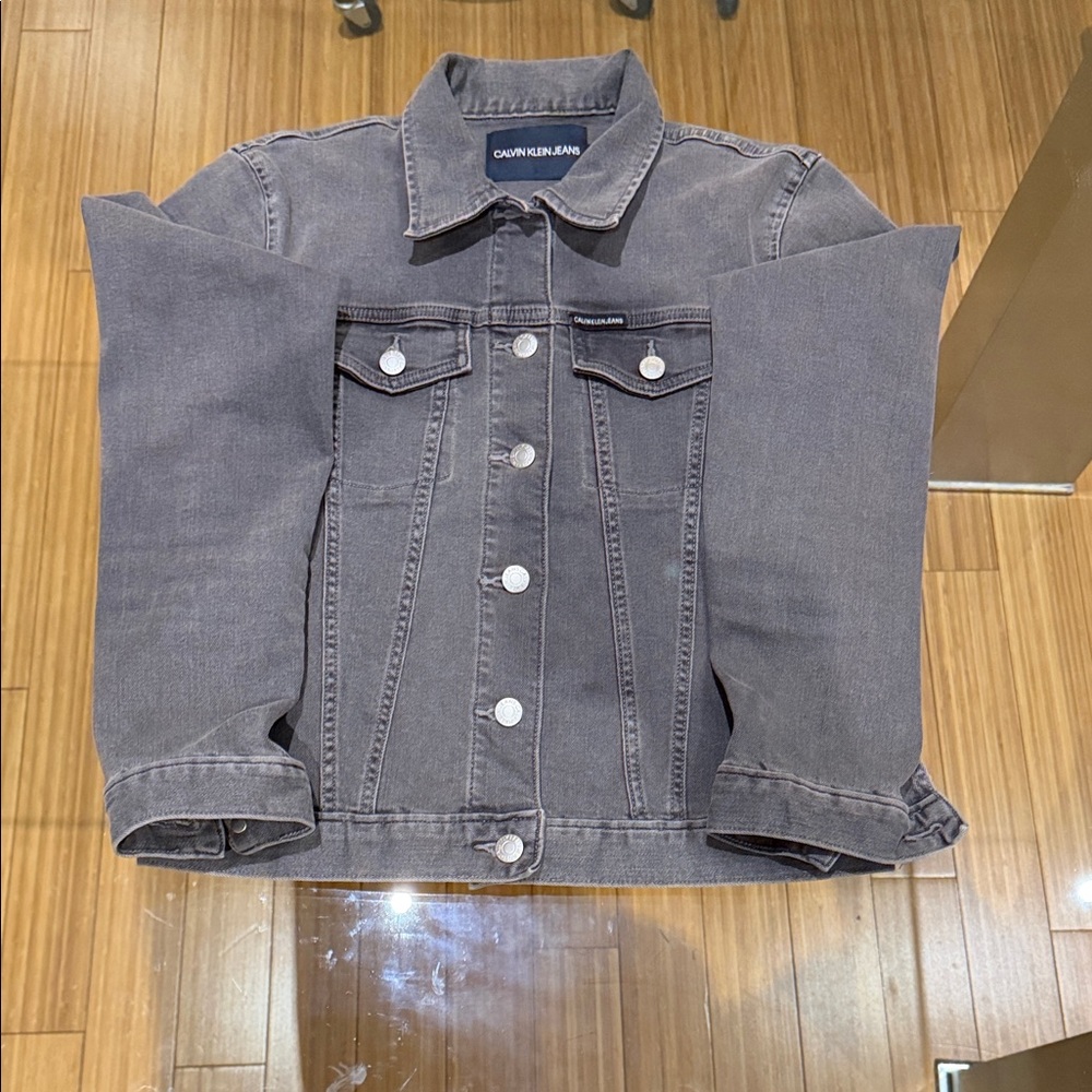 Calvin Klein Jeans Charcoal Denim Jacket